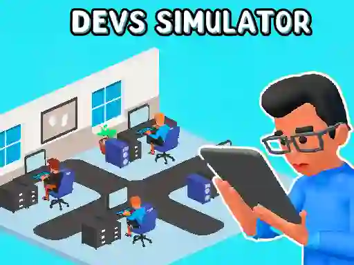 Lojë Devs Simulator në internet