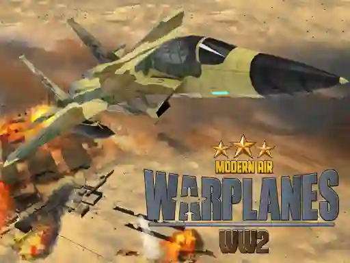 Lojë Modern Air Warplane WW2 në internet