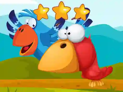 Lojë Fun Birds Hidden Stars në internet