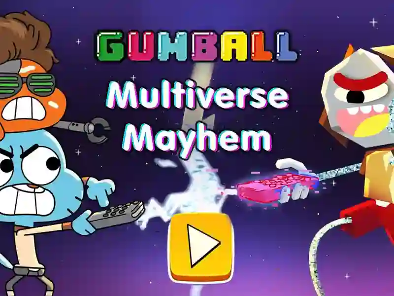 Lojë The Amazing World of Gumball Multiverse Mayhem në internet