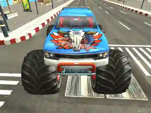 Lojë Monster Truck City Parking në internet