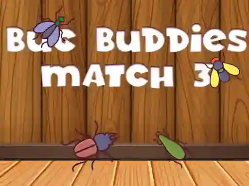 Lojë Bug Buddies Match 3 në internet