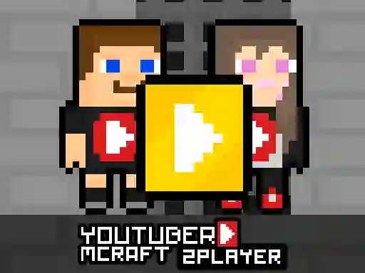 Lojë Youtuber Mcraft 2Player në internet