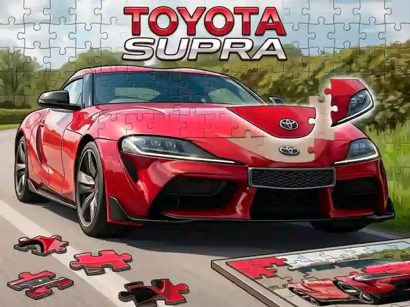 Lojë Toyota Supra në internet