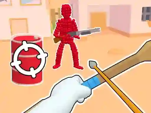 Lojë Stickman Archer: Shooting Arrows at Reds në internet