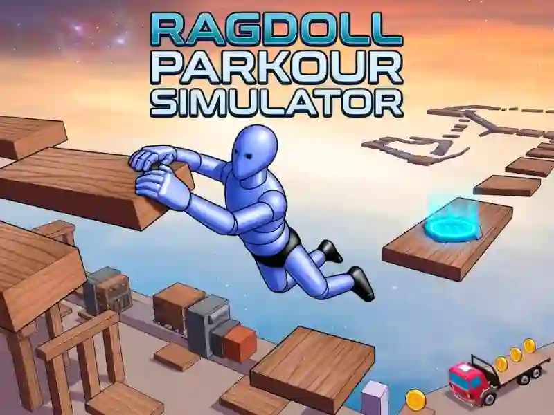 Lojë Ragdoll Parkour Simulator në internet