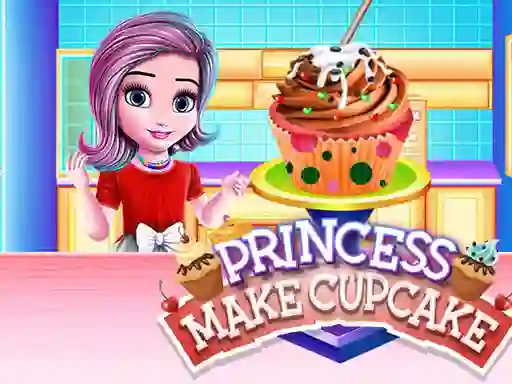 Lojë Princess Make Cup Cake në internet