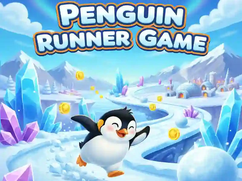 Lojë Penguin Runner Game në internet