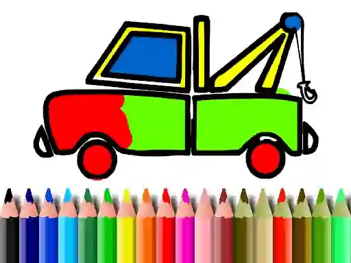 Lojë Back To School: Truck Coloring në internet