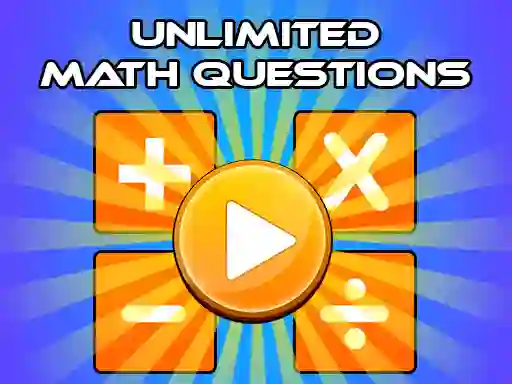 Lojë Unlimited Math Questions në internet