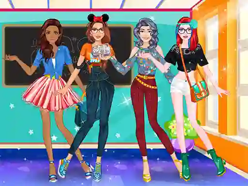 Lojë High School Dress Up For Girls në internet