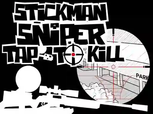 Lojë Stickman sniper Tap to kill në internet