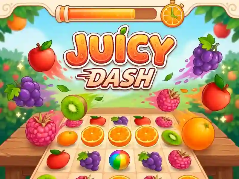 Lojë Juicy Dash në internet