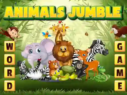 Lojë Animals Jumble në internet