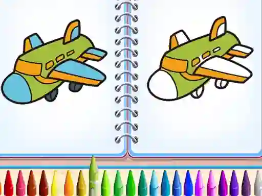 Lojë Aero Coloring Books në internet