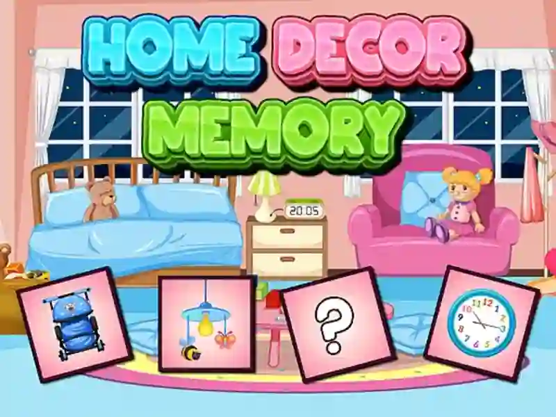Lojë Home Decor Memory në internet
