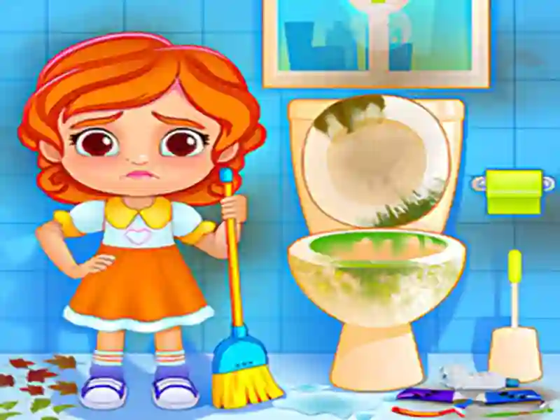 Lojë Kids House Cleanup në internet