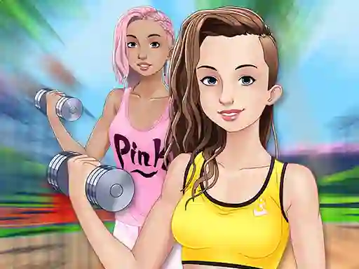 Lojë Fitness Girls Dress Up në internet