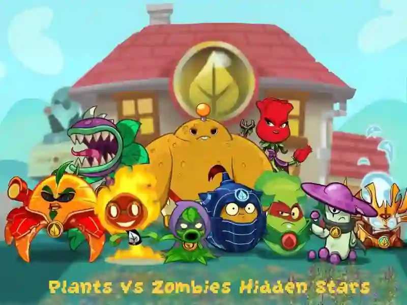 Lojë Plants Vs Zombies Hidden Stars në internet
