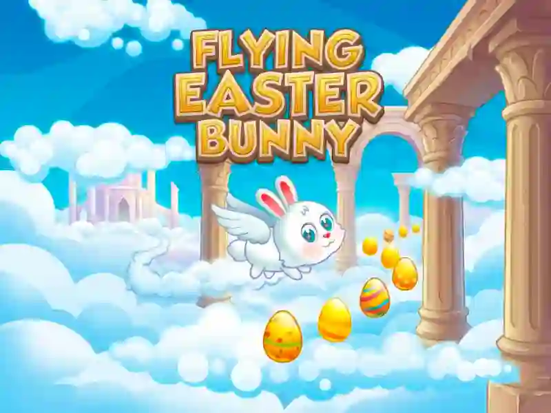 Lojë Flying Easter Bunny në internet