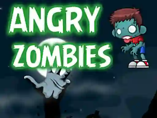 Lojë Angry Zombies në internet