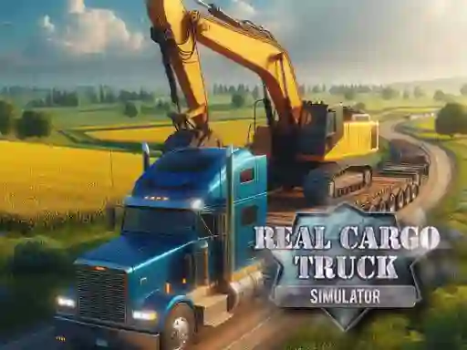Lojë Real Cargo Truck Simulator në internet