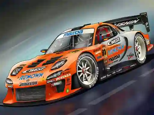Lojë Race Car Slide në internet