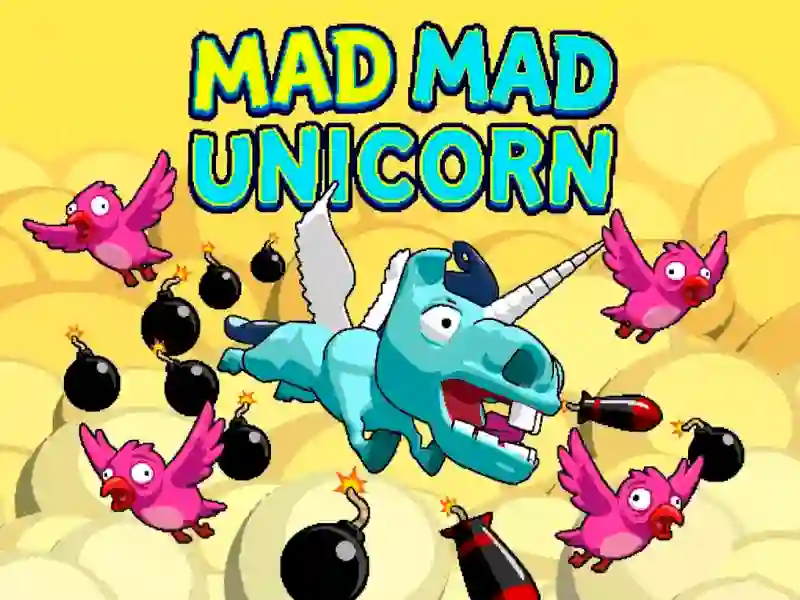 Lojë Mad Mad Unicorn në internet