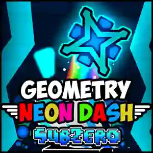 Lojë Geometry Neon Dash subzero në internet