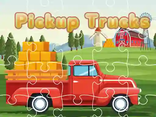 Lojë Pickup Trucks Jigsaw në internet