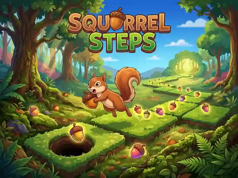 Lojë Squirel Steps në internet