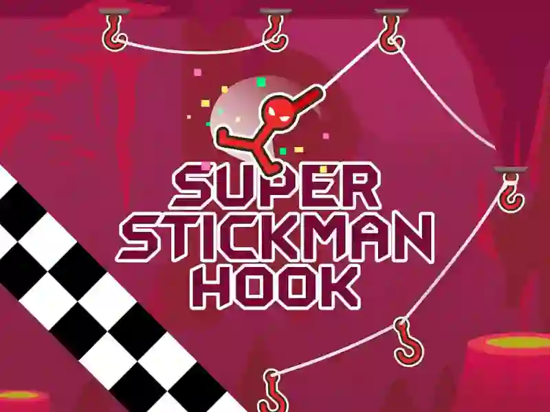 Lojë Super Stickman Hook në internet
