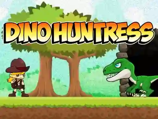 Lojë Dino Huntress në internet