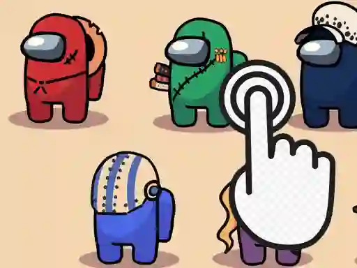 Lojë Among Us Clicker në internet
