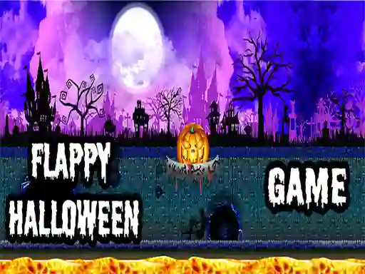 Lojë Flappy Halloween në internet