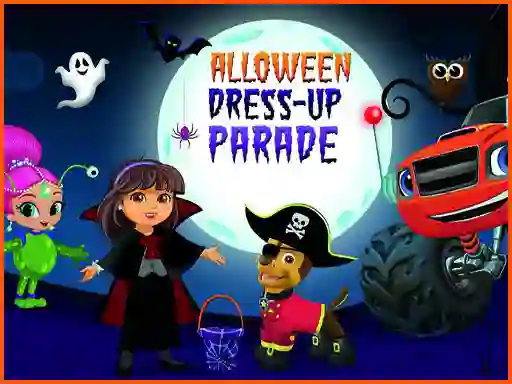 Lojë Nick jr. Halloween Dress up Parade në internet