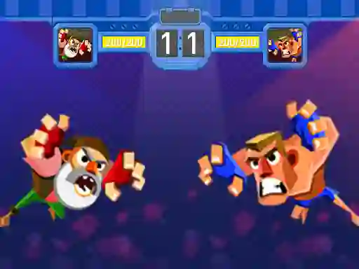Lojë Wrestling King në internet