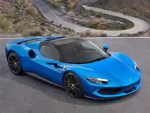 Lojë Ferrari 296 GTS Slide në internet