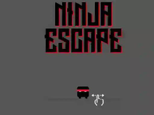 Lojë Ninja escape në internet