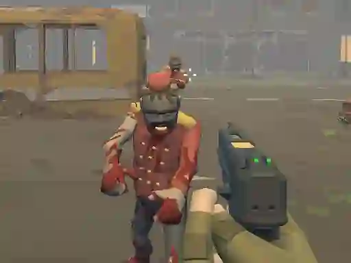 Lojë Zombie City Polygon Survival në internet