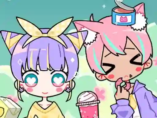 Lojë Cute Girl Avatar Maker në internet