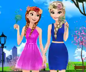 Lojë Sisters Spring Day në internet