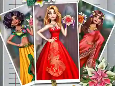 Lojë Exotic Wedding Looks në internet
