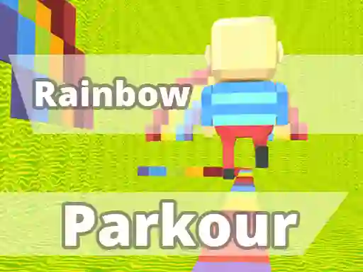 Lojë KOGAMA Rainbow Parkour në internet