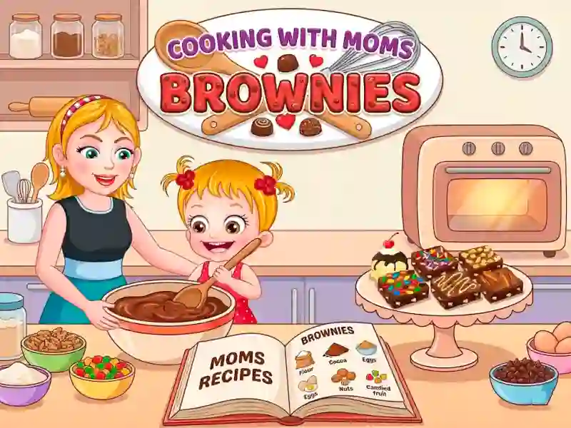 Lojë Moms Recipes Brownies në internet