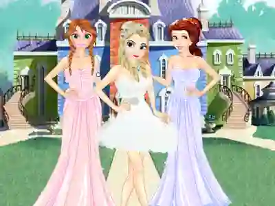 Lojë Girls Ball Dress up në internet