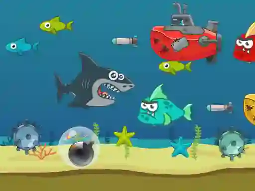 Lojë Crazy Shark në internet