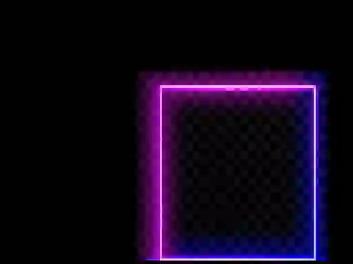 Lojë Neon square Rush në internet