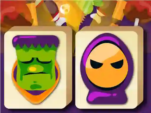 Lojë Mahjong Halloween në internet