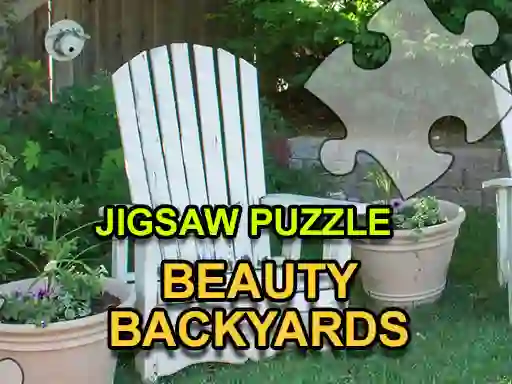Lojë Jigsaw Puzzle: Beauty Backyards në internet